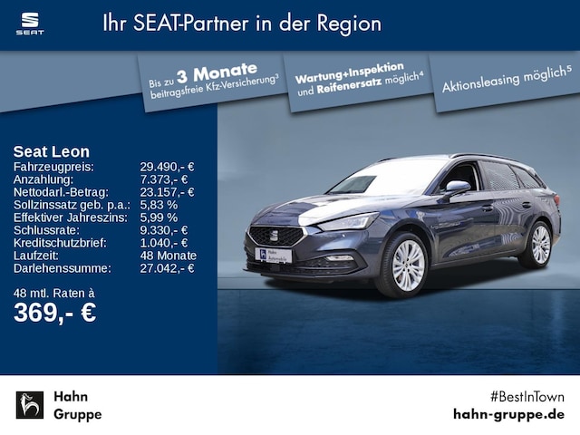 Seat Leon 1.5 TSI Sportstourer Style