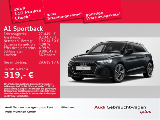 Audi A1 30 TFSI S-Tronic Sportback