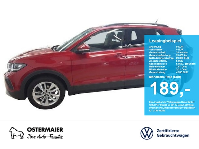 Volkswagen T-Cross 1.0 TSI