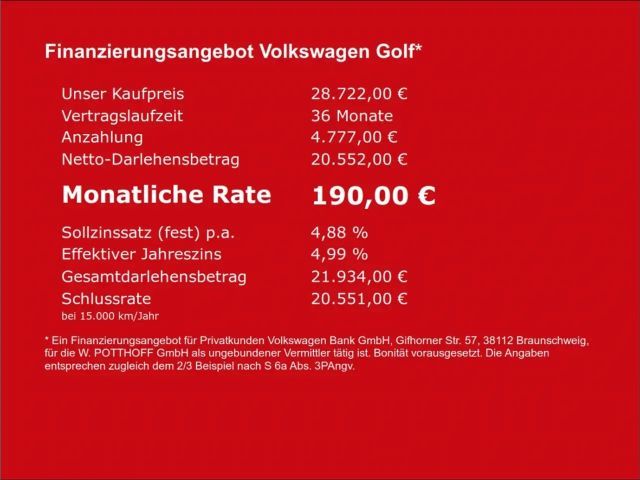 Volkswagen Golf 1.5 eTSI DSG