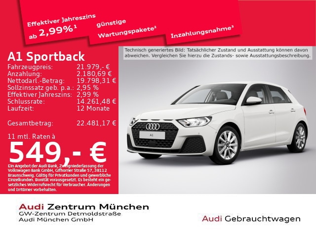 Audi A1 30 TFSI Sportback