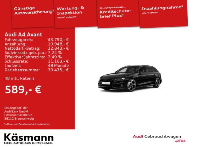 Audi A4 35 TFSI Avant S-Line S-Tronic