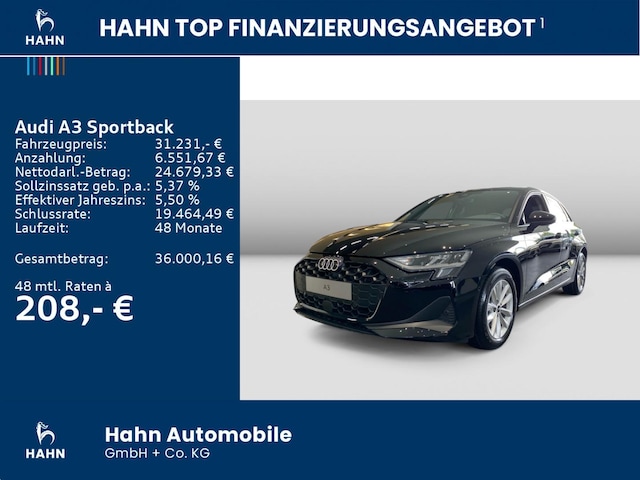 Audi A3 30 TFSI S-Tronic Sportback