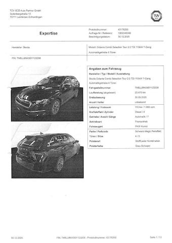 Skoda Octavia 2.0 TDI Combi