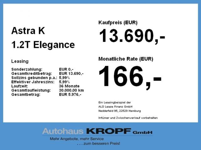 Opel Astra 1.2 Turbo