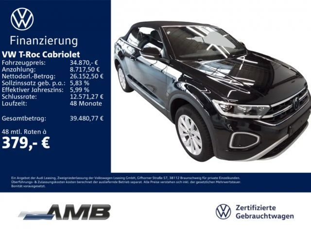 Volkswagen T-Roc 1.5 TSI Cabriolet Style