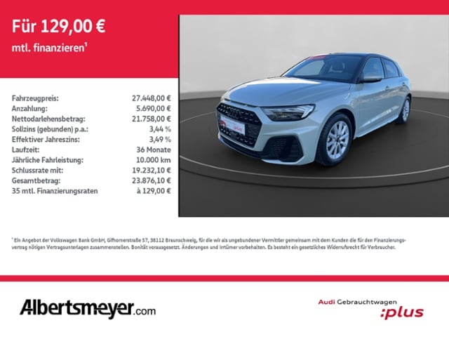 Audi A1 25 TFSI S-Line S-Tronic Sportback