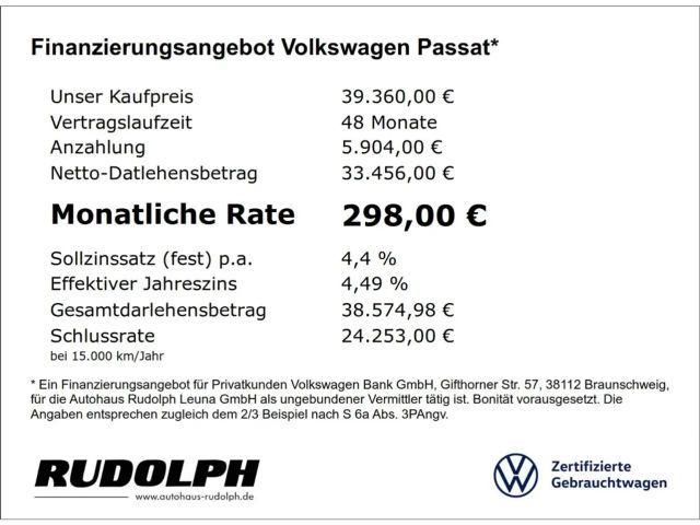 Volkswagen Passat 1.5 eTSI Business DSG