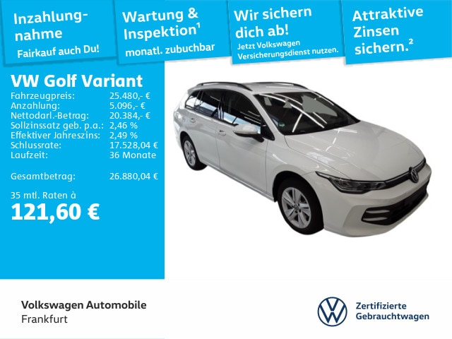 Volkswagen Golf 1.5 TSI Golf VIII Life Variant