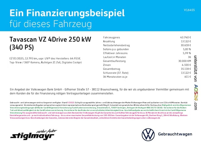 Cupra Tavascan 4Drive VZ