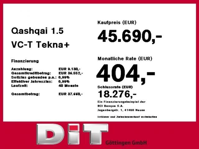 Nissan Qashqai Tekna