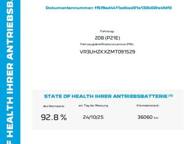 Peugeot E-208 Active Pack