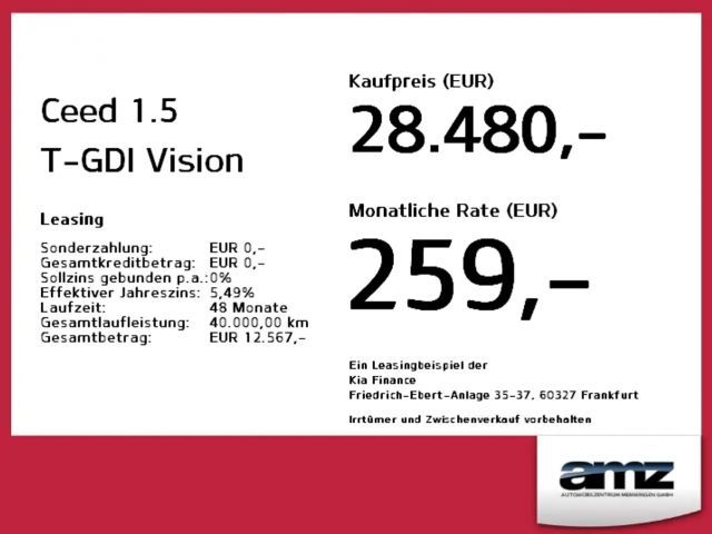 Kia Ceed GDi Vision