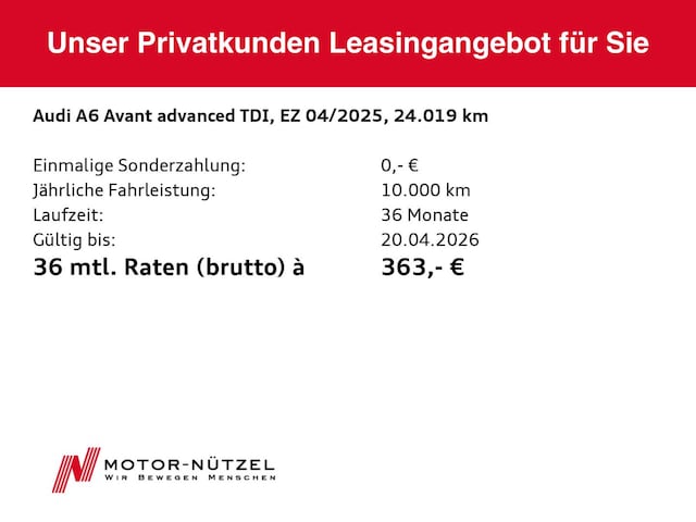 Audi A6 45 TDI Avant Quattro S-Tronic