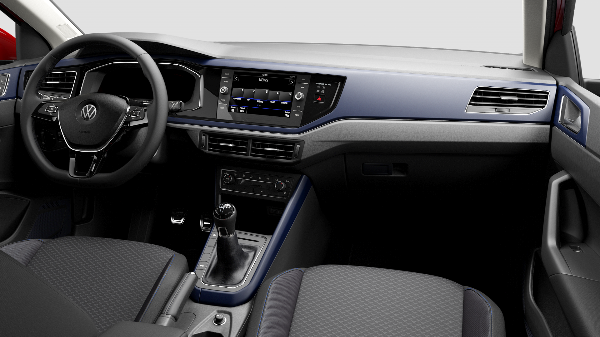 Volkswagen Polo VI United 1.0+2-Zonen-Klimaautomatik+Sitz-HZ+AppleCarplay