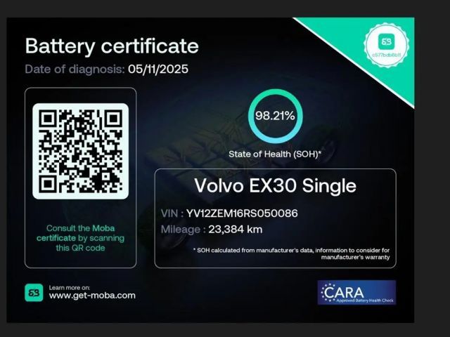 Volvo EX30 Core Single motor