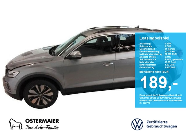 Volkswagen T-Roc 1.0 TSI