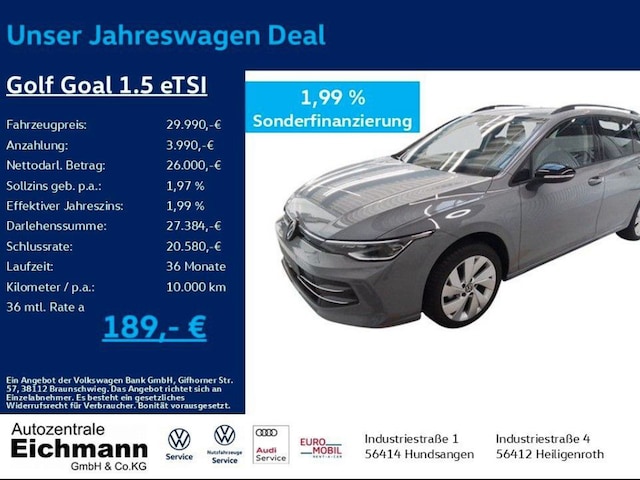 Volkswagen Golf Life Variant