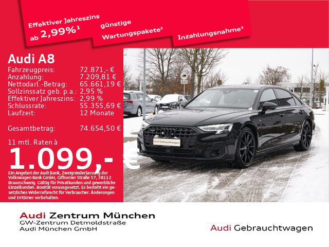 Audi A8 50 TDI Lang Quattro