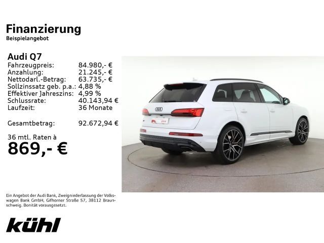 Audi Q7 Hybride Quattro S-Line