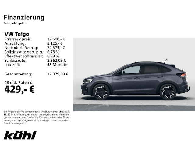 Volkswagen Taigo 1.0 TSI DSG R-Line