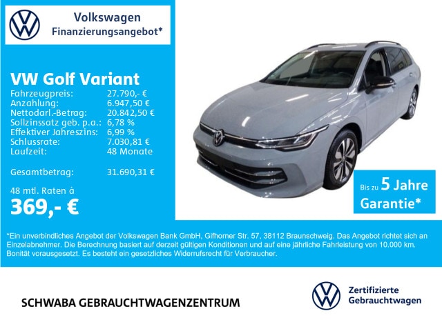 Volkswagen Golf 1.5 TSI Golf VIII Variant