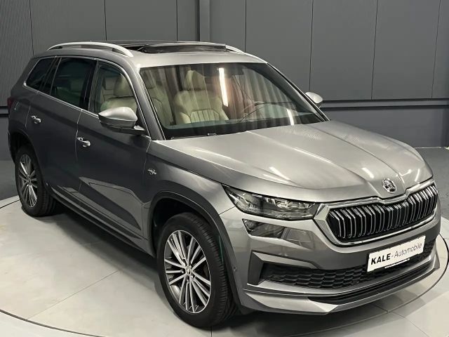 Skoda Kodiaq L&K *19Zoll*PANORAMA*360*LEDER/Beige*ACC*Family*