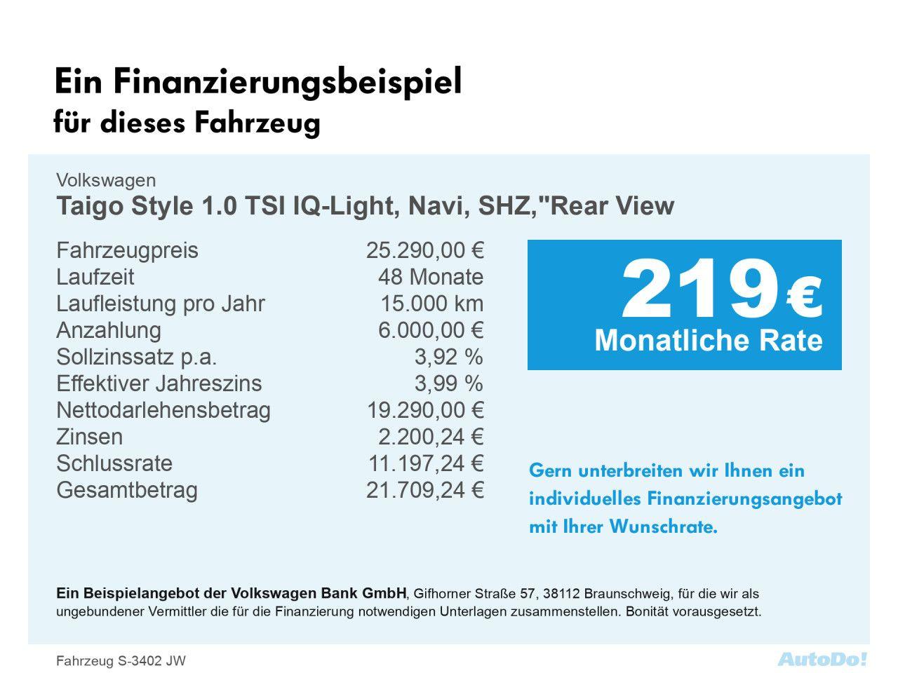 Volkswagen Taigo 1.0 TSI IQ.Drive Style