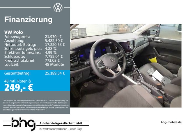 Volkswagen Polo 1.0 TSI Life