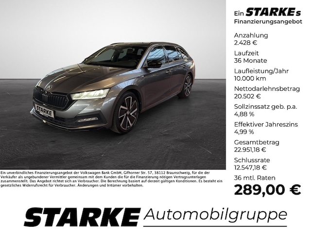 Skoda Octavia 1.5 TSI Combi Sportline