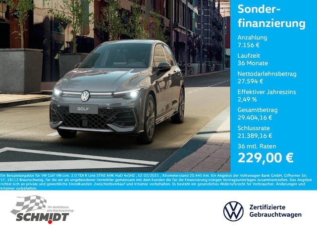 Volkswagen Golf 2.0 TDI Golf VIII R-Line