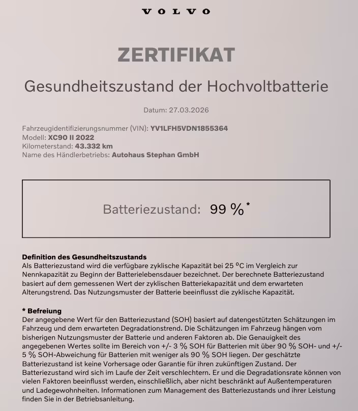 Volvo XC90 AWD Inscription Recharge T8