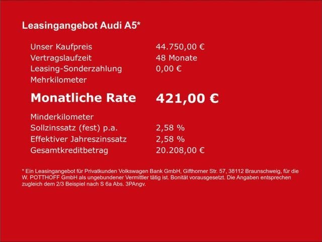 Audi A5 Quattro S-Tronic