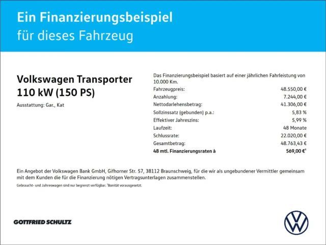 Volkswagen Transporter 2.0 TDI DSG T7