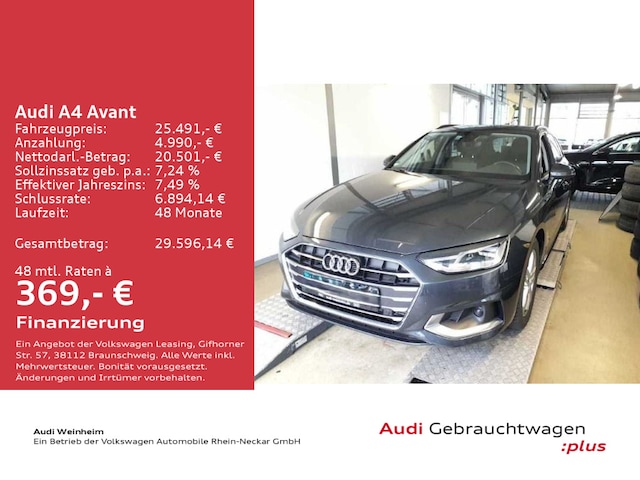 Audi A4 40 TFSI Avant S-Tronic