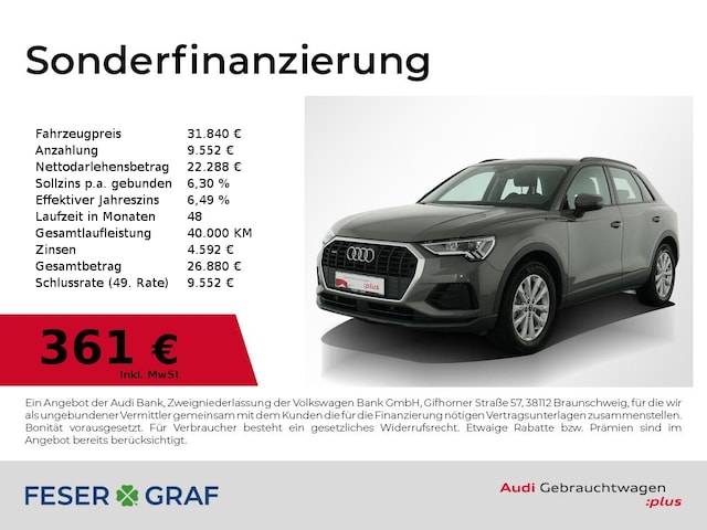 Audi Q3 40 TFSI Quattro S-Tronic