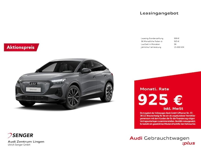 Audi Q4 e-tron 40 Sportback