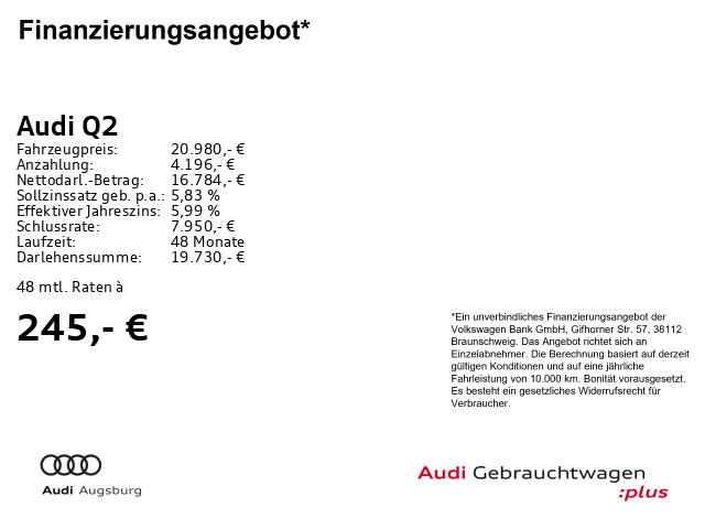 Audi Q2 30 TFSI