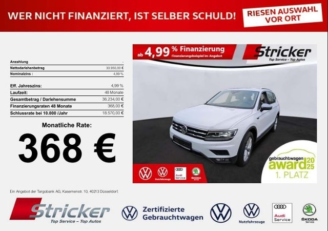 Volkswagen Tiguan 2.0 TDI Allspace DSG Highline