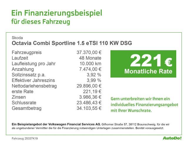 Skoda Octavia Combi Sportline