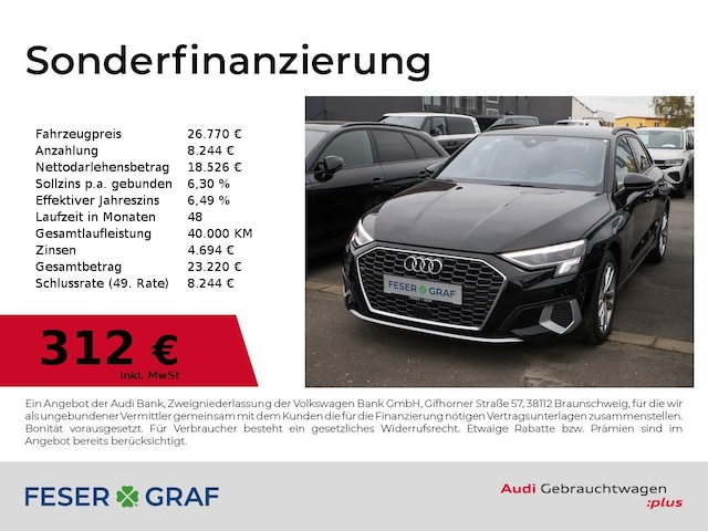 Audi A3 35 TDI S-Tronic Sportback