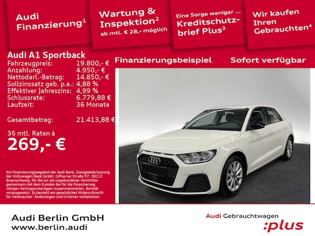 Audi A1 25 TFSI S-Tronic Sportback