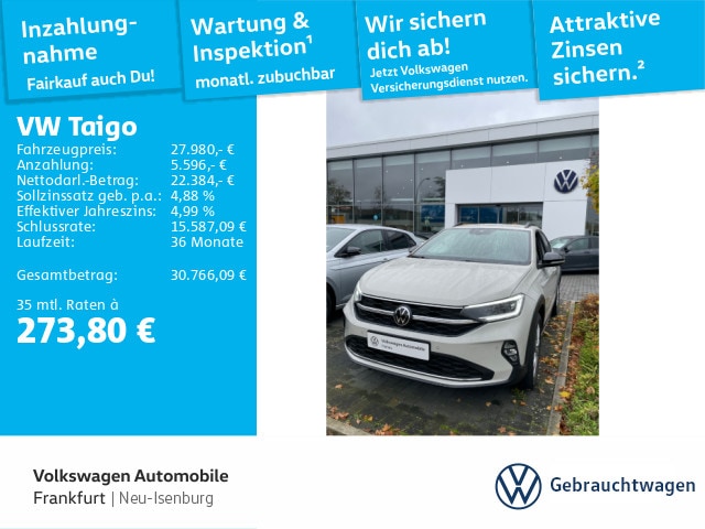 Volkswagen Taigo DSG Life