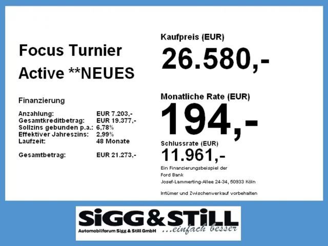 Ford Focus Active Wagon