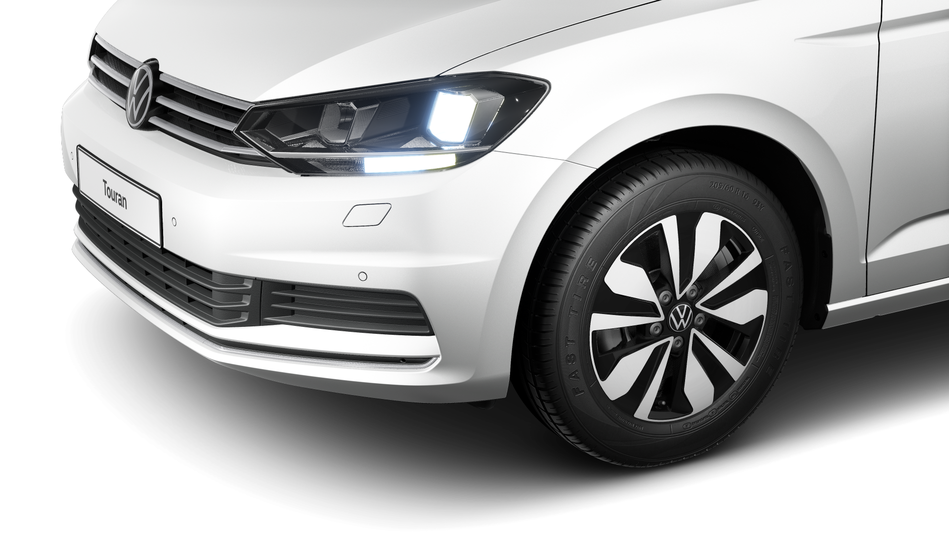 Volkswagen Touran 1.5TSI 5JGar 7Sitz Navi Spur ACC Heck