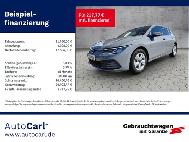 Volkswagen Golf 2.0 TDI Golf VIII