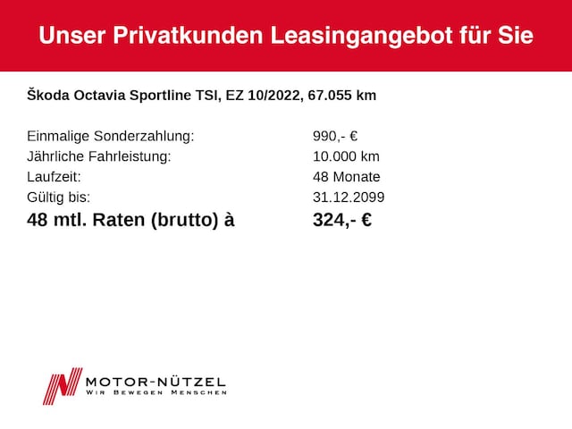 Skoda Octavia Combi Sportline iV