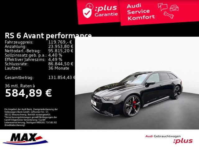 Audi RS6 4.0 TFSI Avant Performance Quattro