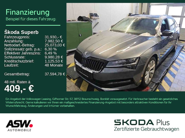 Skoda Superb 2.0 TDI 4x4 Combi Sportline