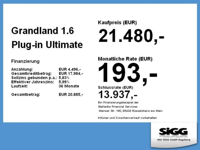 Opel Grandland X Innovation Ultimate